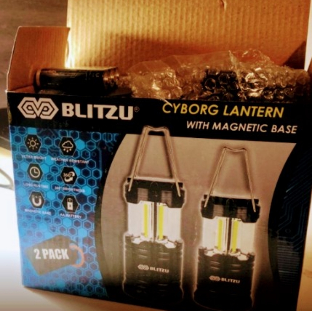 LED Lantern with Magnetic Base [2 PACK] - Picture 6 of 7